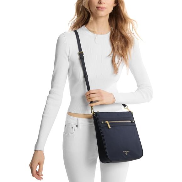 NWT Michael Kors Jet Set Charm Large Crossbody Bag, Navy, One Size - Picture 4 of 4